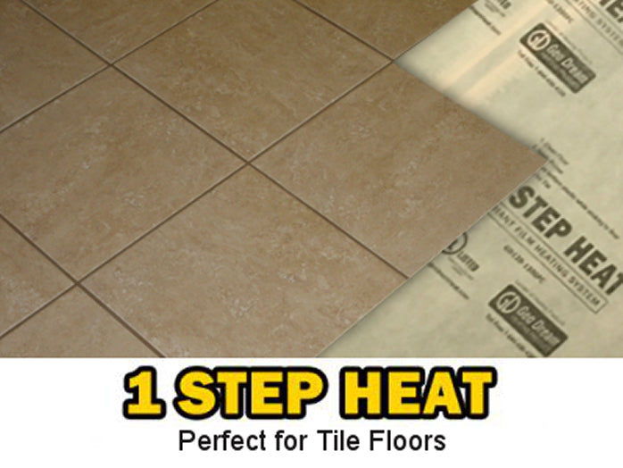 Geo Dream 1 Step Heating Film Mat Kit 30 sq ft 120V