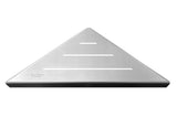 SereneDrains Triangle Shelf Stainless Steel Brushed Stainless 9