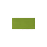 Kaleidoscope Handmade Ceramic Tile 3x6 - Green Branch