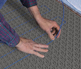 HeatMatrix Uncoupling membrane Underfloor Heat Membrane - Cut