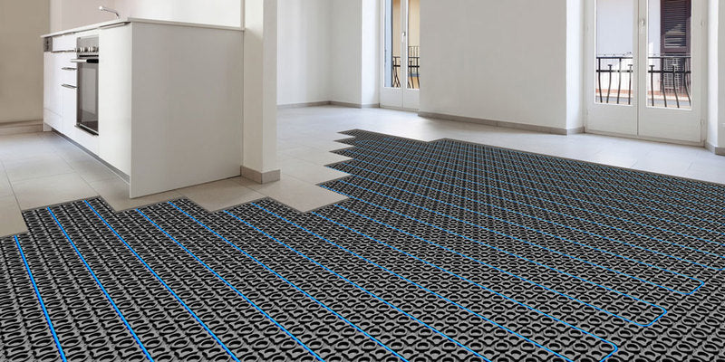 HeatMatrix Uncoupling membrane Underfloor Heat Membrane - Cut