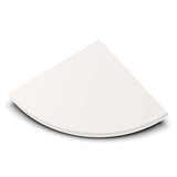 Boundless Shelving Solutions 6 inch Corner Shelf Ivory