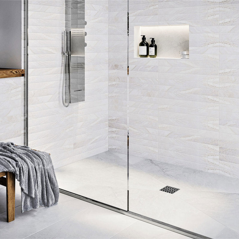 Ebbe Unique Square Shower Drain Grate Trend
