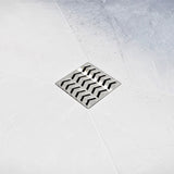 Ebbe Unique Square Shower Drain Grate Trend