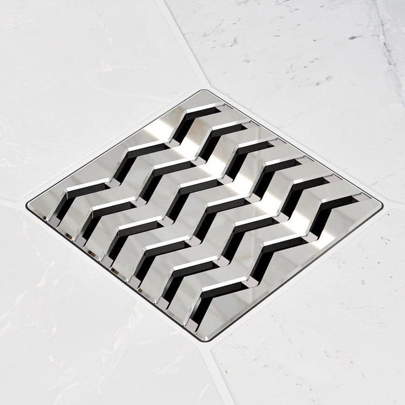 Ebbe Unique Square Shower Drain Grate Trend