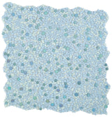 The Coin Series Glass Tile - Blue Laguna