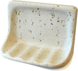 Cast Stone Soap Dish - Ivory