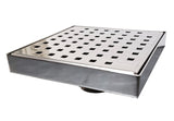 SereneDrains Square Shower Drain Traditional Square 6 PC