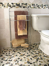 Botany Bay Pebbles Sliced Pebbles Border - Botany Bay Blend