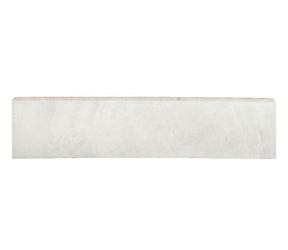 Porcelain Trims Onyx Look Bullnose 3 x 12 - Matte Light Beige