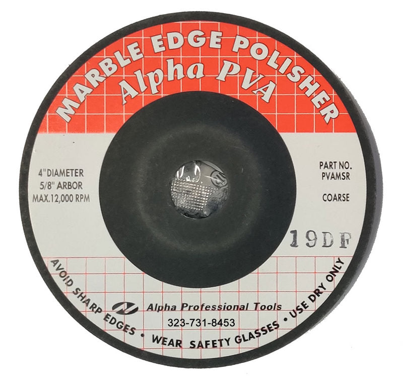 Alpha Marble Edge Polishing System MS Style PVA Medium Finish