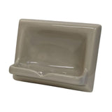 Ceramic Glaze Soap Dish Glossy Light Green Olive