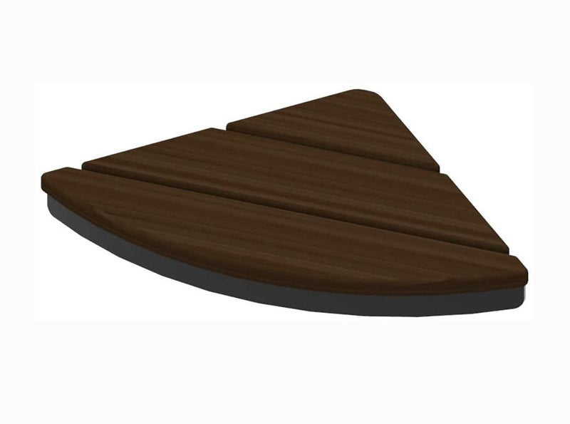 Invisia Bamboo Corner Shower Seat Oil Rubbed Bronze