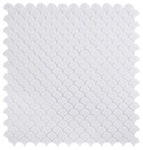 Mosaic Glass Tile - White