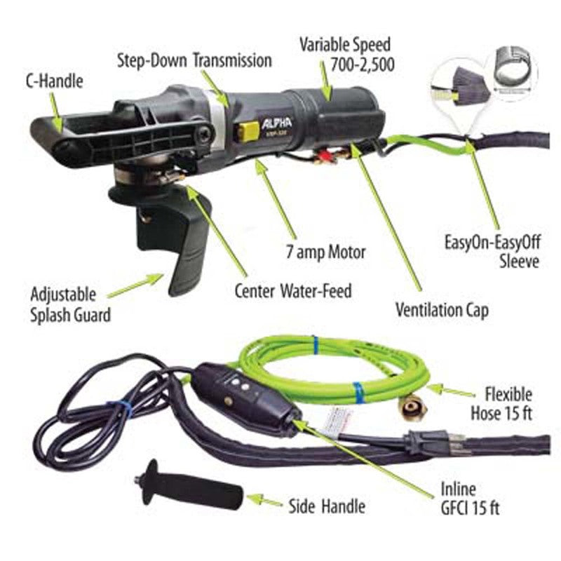 Alpha Tools VSP-320 Variable Speed Polisher