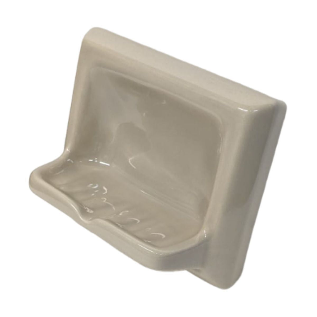 Ceramic Glaze Soap Dish Glossy Light Green Olive