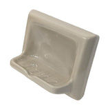 Ceramic Glaze Soap Dish Glossy Light Green Olive