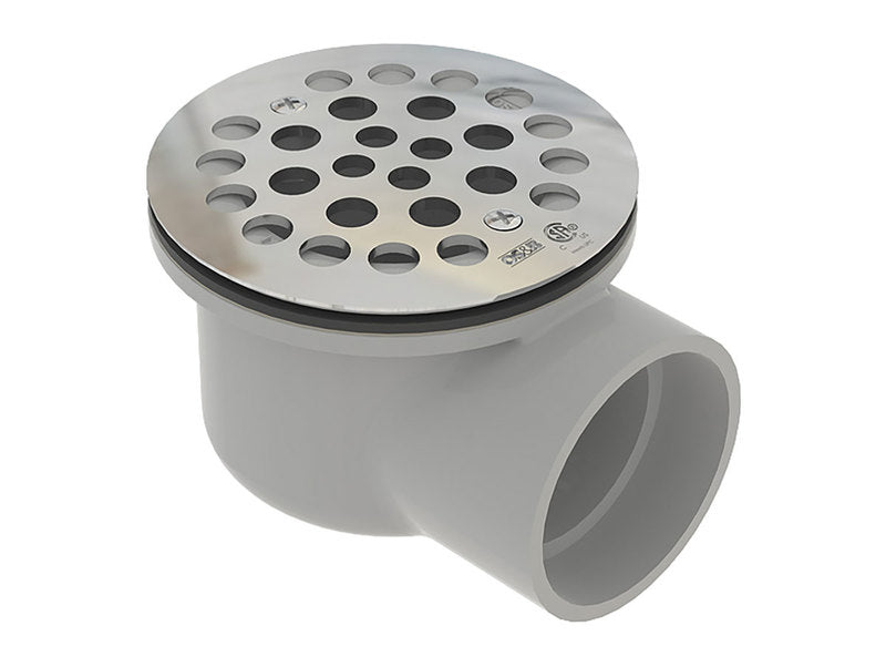 OSB Side Discharge Shower Drain - PVC - SD352