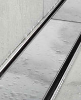 Quartz Linear Shower Drain Oil-Rubbed Bronze - Tile Insert 55