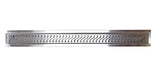 SereneDrains Linear Shower Drain Ocean Wave - Brushed 35