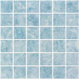 Mosaic Glass Tile The Reef Series 2 x 2 - Cloudy Sky