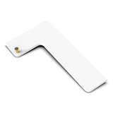 Boundless Shelving Solutions L-Shaped Corner Shelf Super White