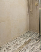 Quartz Linear Shower Drain Stainless Steel Pixel 28