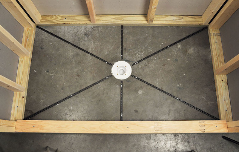Pre Pitch Pre Made Shower Slope Kit