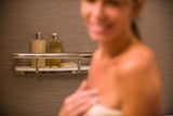 Invisia 2-in-1 Shampoo Shelf with Integrated Grab Bar 20