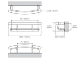 Invisia 2-in-1 Shampoo Shelf with Integrated Grab Bar 20