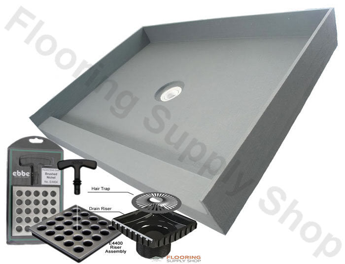 PreFormed Ready to Tile Shower Pan 32  x 32