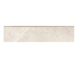 Porcelain Trims Marble Look Bullnose 3 x 12 - Beige Matte