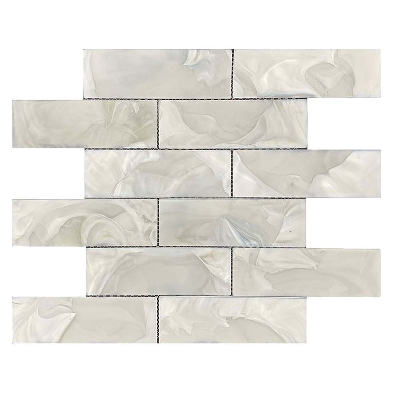Tundra Interlocking Mosaic Glass Series - Ice Cap