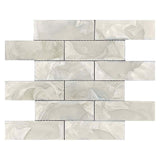 Tundra Interlocking Mosaic Glass Series - Ice Cap