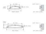 Invisia 2-in-1 Towel Bar with Integrated Grab Bar 24