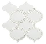 Arabesque Shape Thassos Marble - Precious Bianco