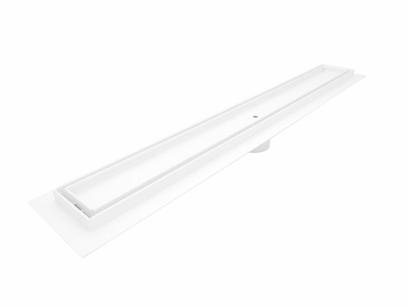 SereneDrains Linear Shower Drain Tile Insert Matte White 24