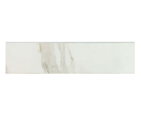 Porcelain Trims Calacatta Gold Matte Bullnose 3 x 12