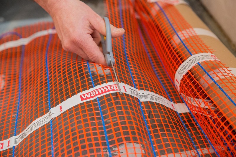 Warmup StickyMat Heating Mat 110 sq ft DWM 20" Wide 120V