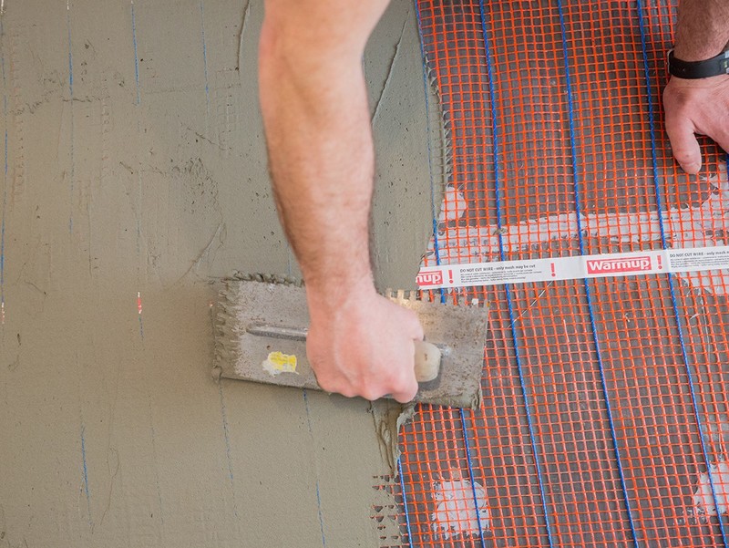 Warmup StickyMat Heating Mat 110 sq ft DWM 20" Wide 120V