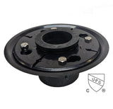 SereneDrains ABS 2 Inch Shower Drain Base for Linear Square Shower Drains
