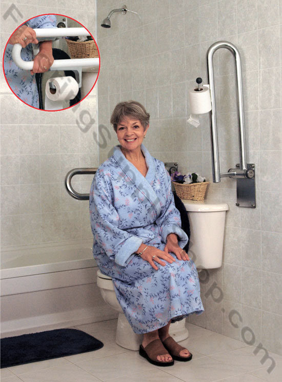 HealthCraft Bathroom Safety Rail - SS 32 Left