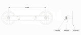 PermaTile Fastener 18 Towel Bars Tile Systems - PT100-508