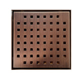 SereneDrains Square Shower Drain Traditional Square 6 ORB