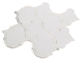 Arabesque Shape Thassos Marble - Precious Bianco
