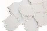 Arabesque Shape Thassos Marble - Precious Bianco