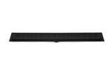 SereneDrains Linear Shower Drain Broken Lane - Matte Black 24