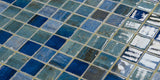 Mosaic Glass Tile The Reef Series - Blue Forest
