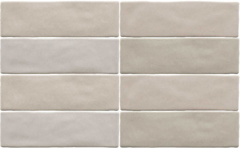 Alhambra Series White Ceramic Tile - Cafe