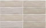 Alhambra Series White Ceramic Tile - Cafe